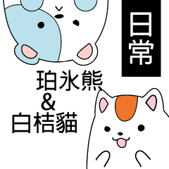 珀氷熊&白桔貓