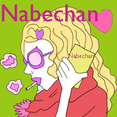Nabechan only sticker!