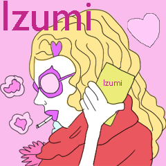 Izumi only sticker!