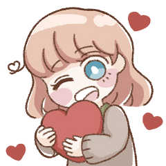 Rabbit's daily stickers