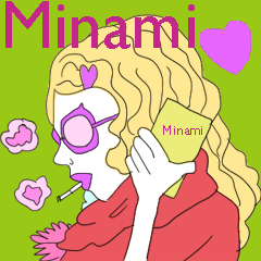 Minami only sticker!