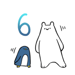 Poler Bear and Penguin sticker 6