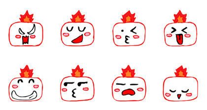 Cute Elemen: Fire Version 3 Cute Elemen: Fire Version 3