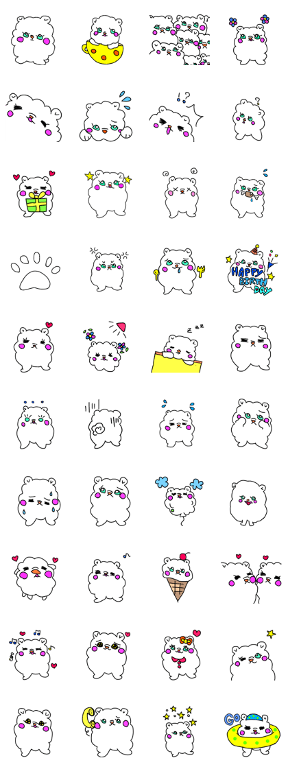 white bear fuwa