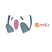 Emoticon Arrange Sticker(Japanese )1