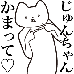 Jun-chan [Send] Cat Sticker