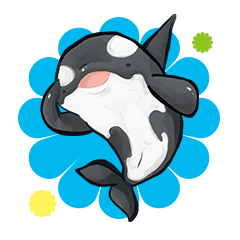 Whales Sticker