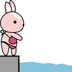 Fen Fen -The rabbit loves sports