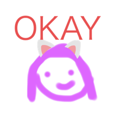 可愛的擬人動物貼圖