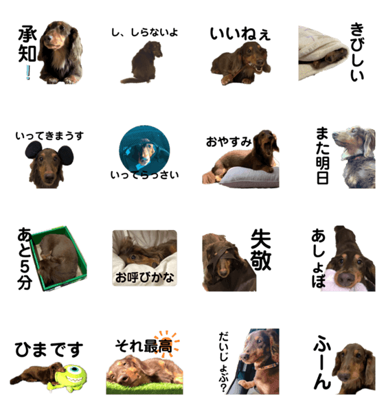 おじい犬じゃっちゃん2 Lineクリエイターズスタンプ Stamplist