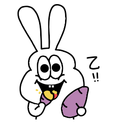 It is a fall of a thick rabbit