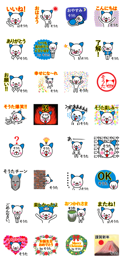 Souta premiume name sticker.