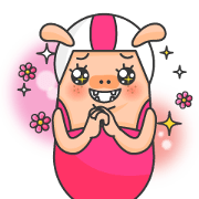 pretty pig like flower