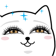 A Cat with Lovely Eyes