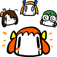 Henako's friends animation
