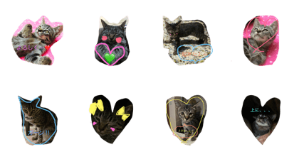 nekochan stamps