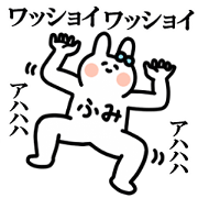 Name Sticker used by Fumichan.