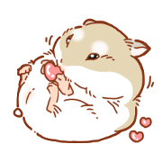 Hamster sticker 2.