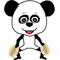 panda panda panda cute mini