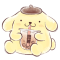 【英文版】Pompompurin (Watercolor Style)