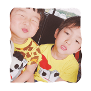 Taishi and O-shi's sticker