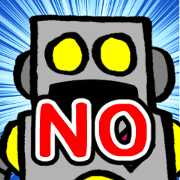 Get out! robot! Move! machine!