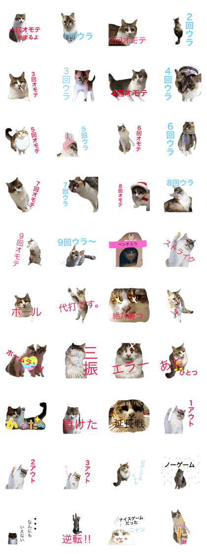 Cat's baseball live commentary
