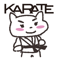 Karate Sticker 1