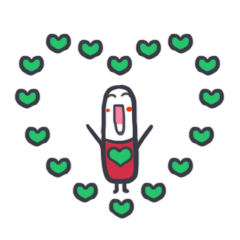 Green Heart Capsulekun