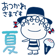 Summer Kururibbon Line Stickers Line Store Summer Kururibbon Line Stickers Line Store