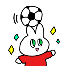 Reds  Soccer Rabbit