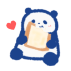 Panda Line Sticker 2