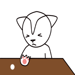 Playing alone Cat : bad mood
