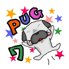 pug-dog sticker7