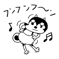 All-purpose Kuroshiba Gon Diapers dog