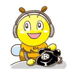 Djせたハチくんの日常会話スタンプ Line スタンプ Line Store Djせたハチくんの日常会話スタンプ Line スタンプ Line Store