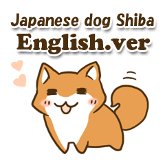 Japanese dog Shiba Inu (Ver.English)
