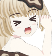 Chocolate cake girl(Kyoto dialect)