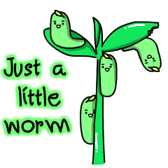 Just a little worm