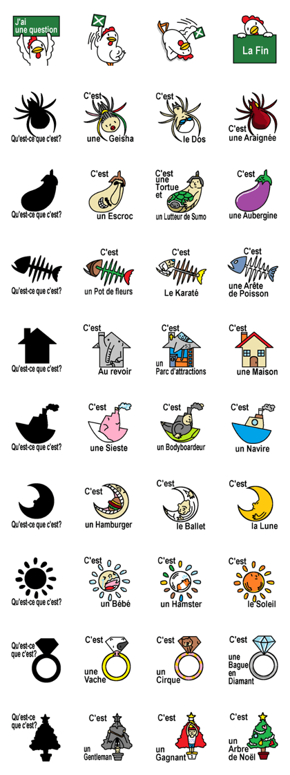 (French)Silhouette Quiz 10