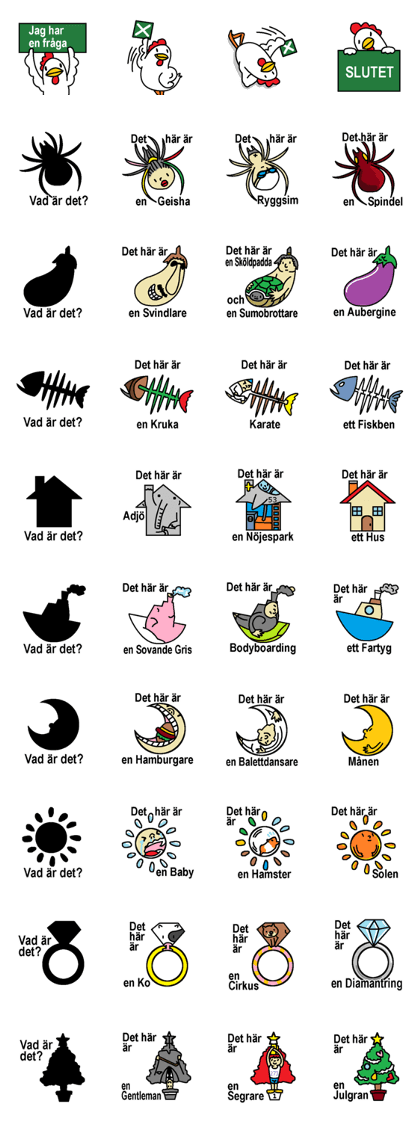 (Swedish)Silhouette Quiz 10