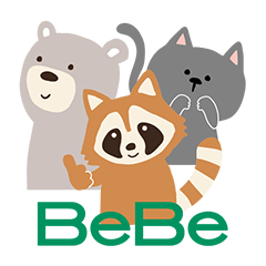 BeBe Animal Stamp (color)
