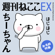 "Chi-chan" name sticker feature