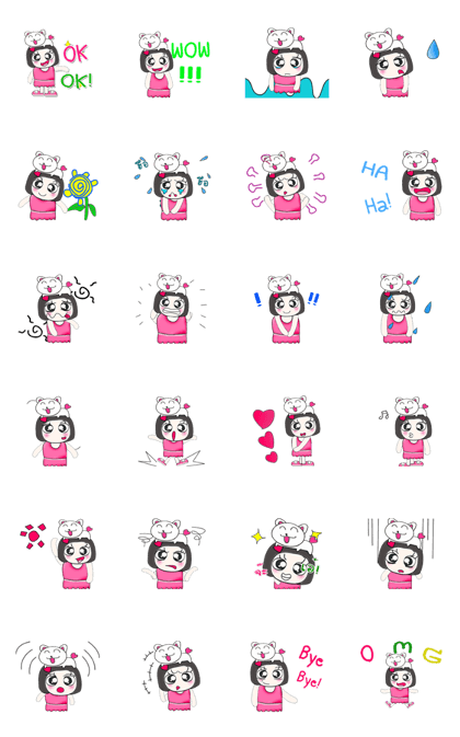 Miss. Sayaka and cat..^^