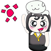 Mr. Damao and dog..^^!
