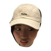 Urara with a new cap