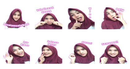 Sticker Sachet Zaky
