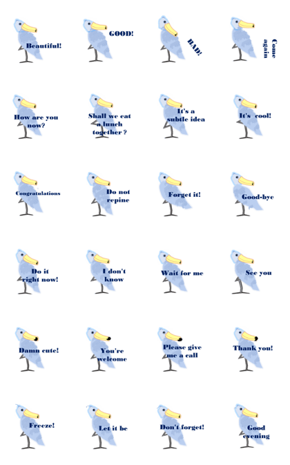 Subtle shoebill(English version)