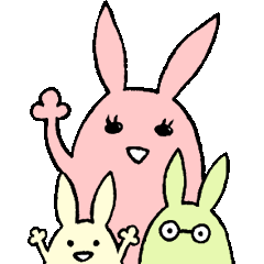 Rabbit Nomu-san's Sticker