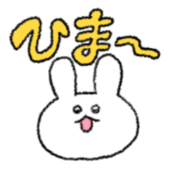 the sticker of usagi for students 3